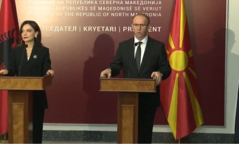 Spiropali në Shkup: Të zbatohet marrëveshja e Ohrit për gjuhën shqipe, cenohet identiteti ynë