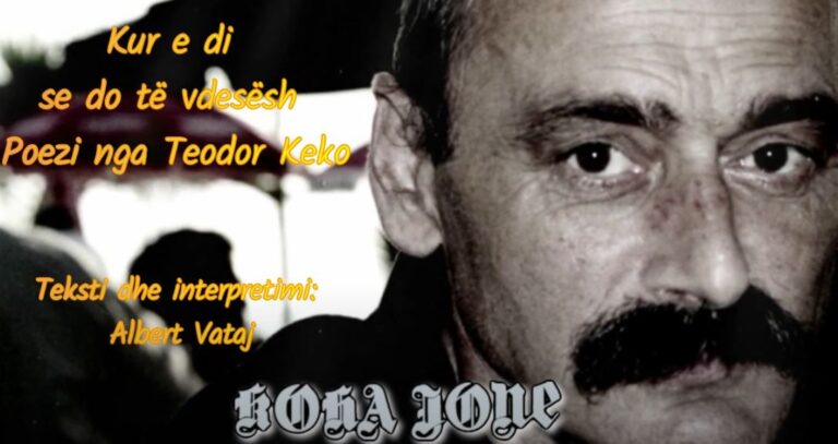 Teodor Keko, zëri që u këput duke kënduar