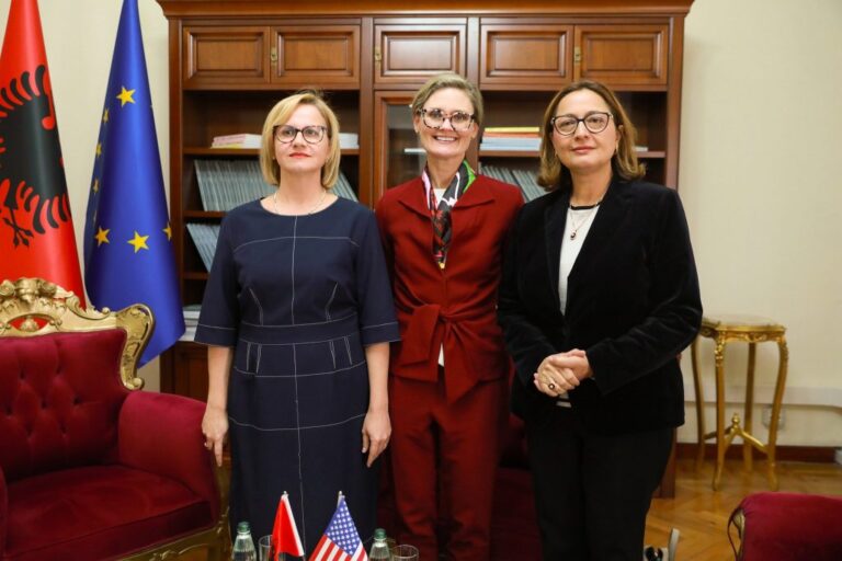 Prioritetet legjislative, e deleguara e Amerikës në Tiranë takohet me dy deputetet e Kuvendit