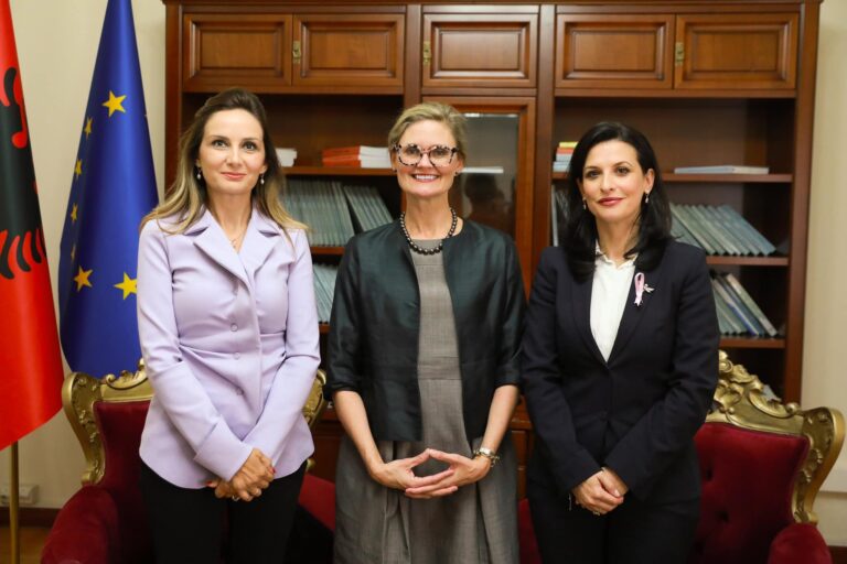 Avancimi i anëtarësimit në BE, e deleguara e SHBA-së takim me deputetet Tabaku dhe Gjonaj