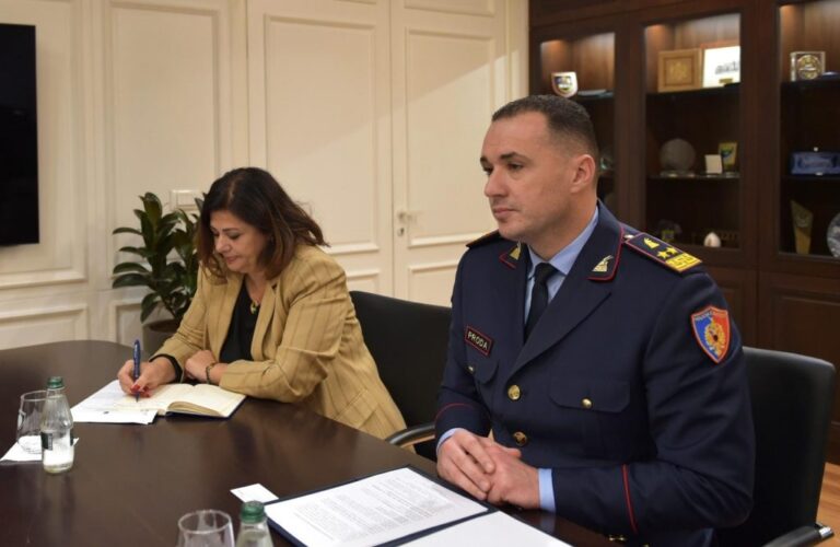 Drejtori i Përgjithshëm Ilir Proda takim me ekspertët e qeverisë britanike