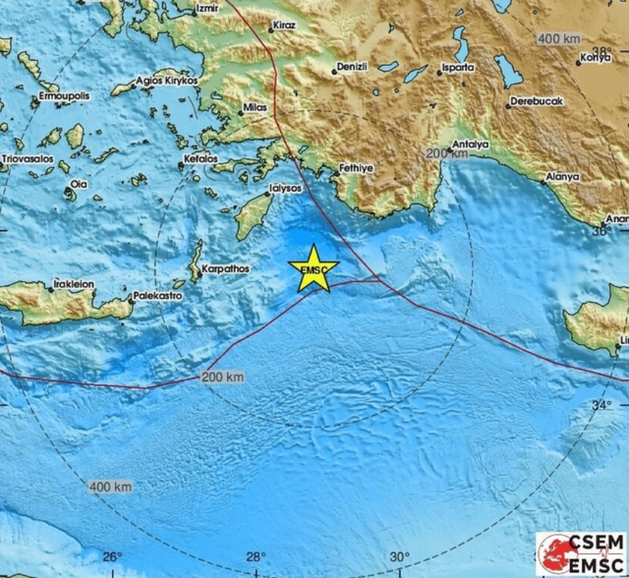 Tërmet në detin Egje, lëkunden Greqia dhe Turqia
