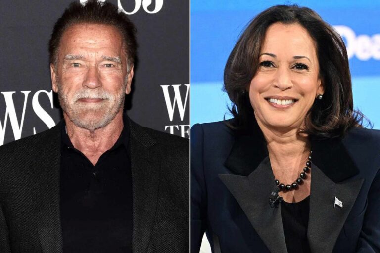 Arnold Schwarzenegger mbështet Kamala Harris