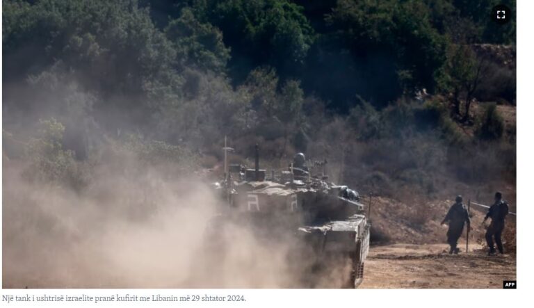 Izraeli nis operacion tokësor në Liban