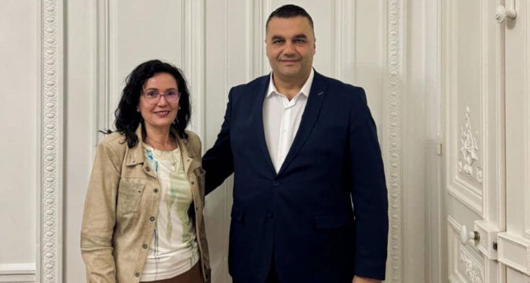 Valdo Dibra takim me Anila Hyka në Paris, për procesin e implementimit të votës së Diasporës