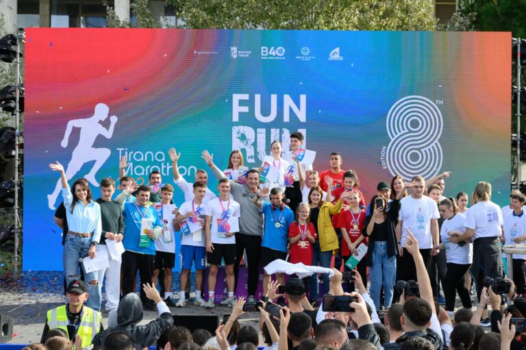 Gara “Fun Run” i paraprin Maratonës së Tiranës
