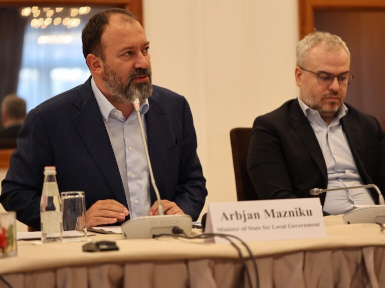 Arbjan Mazniku: Me ekspertët europianë të EU for Good Governance…