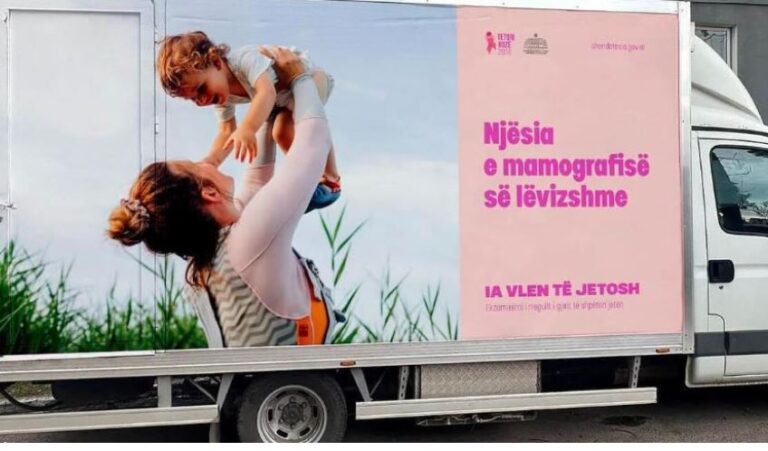 “Tetori rozë”, mamografi falas në çdo cep të Shqipërisë