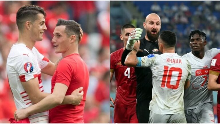 Granit Xhaka do të sfidojë të shtunën Serbinë, reagon Taulanti: I sugjerova vëllait të mos shkonte atje!