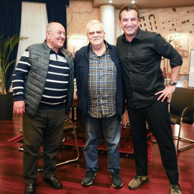Erion Veliaj me Robert Ndrenikën dhe Edmond Taren (FOTO)