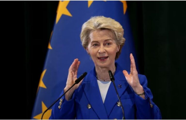 Vjosa Osmani kërkoi heqjen e masave. Von der Leyen në Kosovë: Duhet ende punë