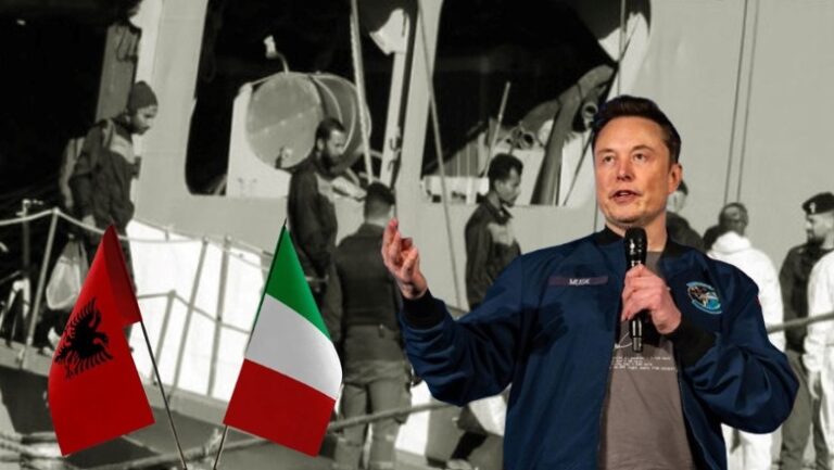 Refugjatët në Shqipëri, reagimi nga Elon Musk krijon polemika në politikën italiane