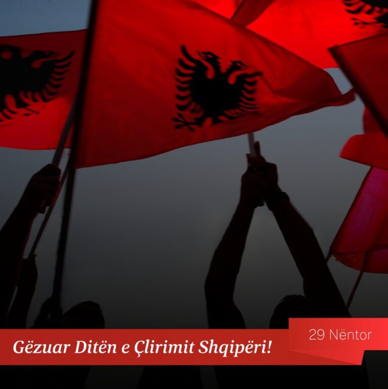 Ambasada e SHBA uron: Gëzuar 80-vjetorin e Çlirimit, Shqipëri!
