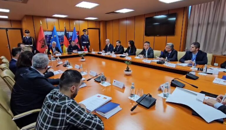 Kryepolici takim me ambasadorin gjerman, Proda: Në fokus lufta kundër krimit të organizuar