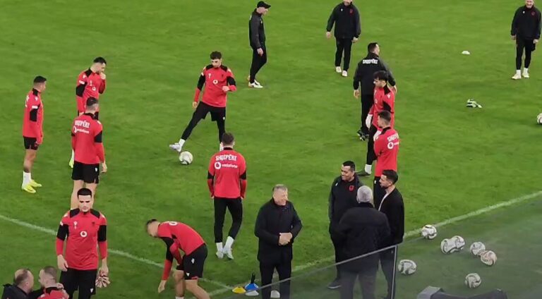 VIDEO/ Kombëtarja zhvillon stërvitjen e fundit në prag të duelit ndaj Çekisë, për vizitë vjen…