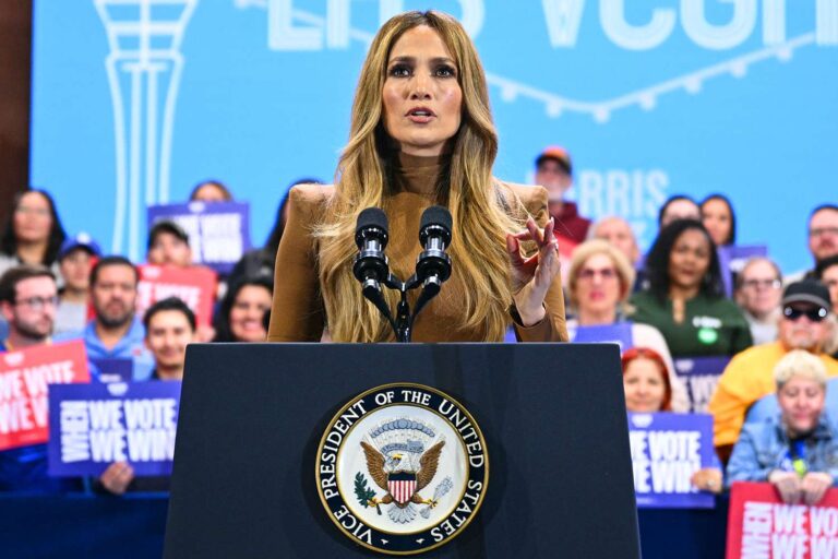 Harris mbështet nga Jennifer Lopez, Trump vijon akuzat