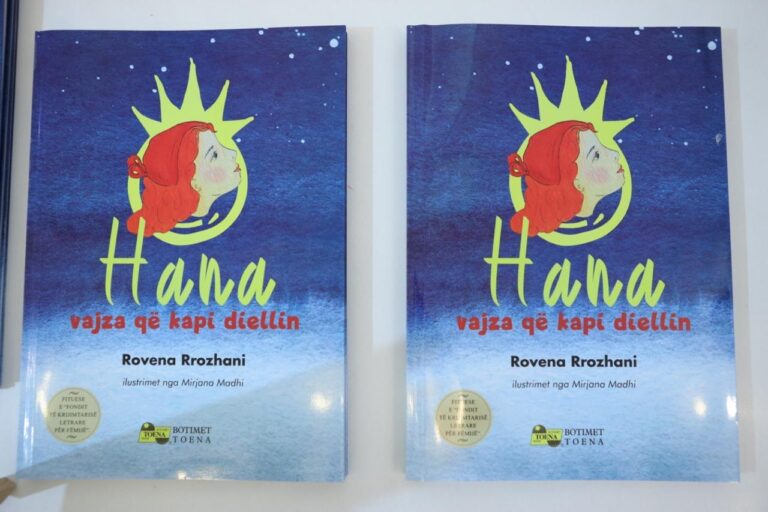 3 vite pas botimit në kolanën ndërkombëtare, “Hana, vajza që kapi diellin” vjen në shqip