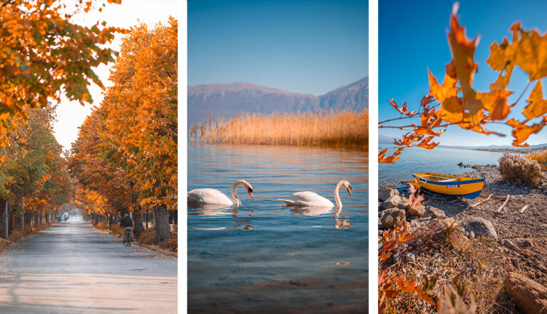Rama vjen me magjinë e vjeshtës që ka zbritur në Pogradec