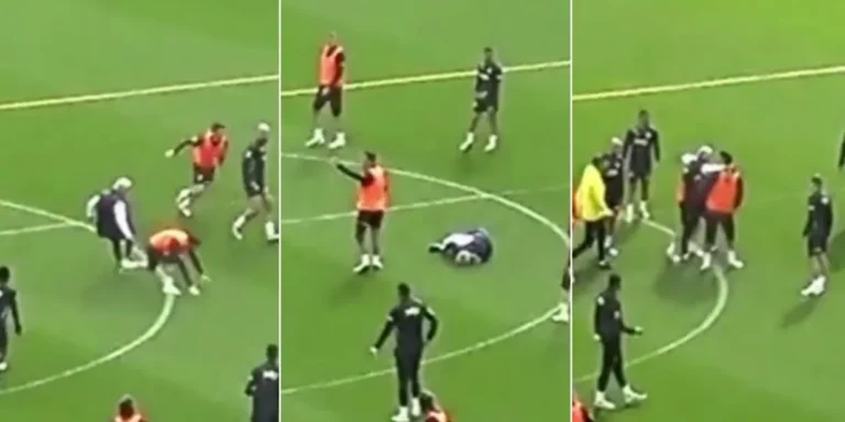 “Më fal sërish mister”, Kumbulla i shkruan Mourinhos pasi e rrëzojnë në stërvitje (VIDEO)