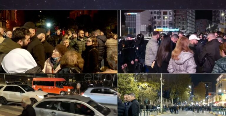 Mbyllet protesta e opozitës, hapet qarkullimi. Më shumë përplasje këtë herë me Policinë