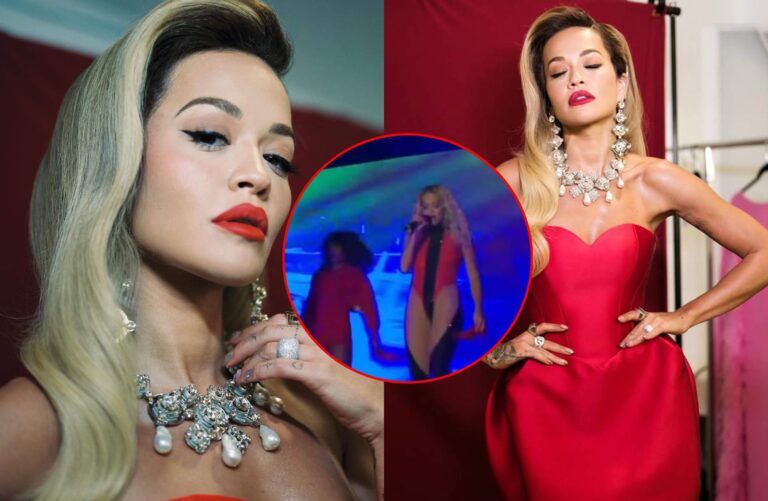 VIDEO/ E veshur kuqezi, Rita Ora uron për festën e Flamurit: Krenare që jam pjesë e këtij kombi