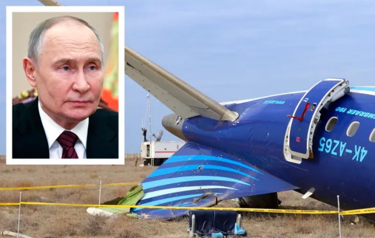 Rrëzimi i avionit nga Azerbajxhani, Putin kërkon falje: Ishim duke goditur…