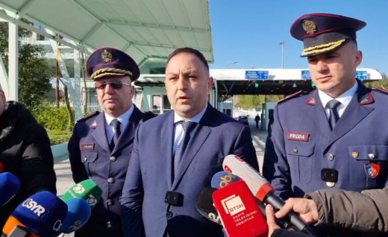 Prononcim i Ministrit të Brendshëm, Ervin Hoxha nga pika e kalimit kufitar Kakavije