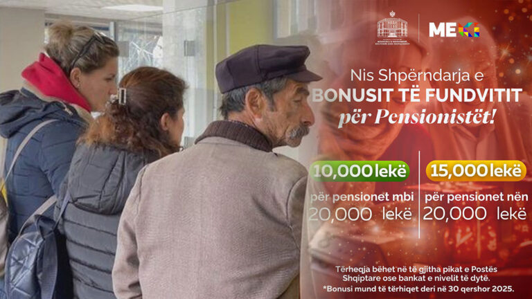 Ka nisur sot shpërndarja e bonusit të fundvitit për pensionistët!