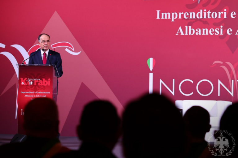 Presidenti Bajram Begaj nga Bolonja: Të forcojmë lidhjet dhe të ndërtojmë ura bashkëpunimi