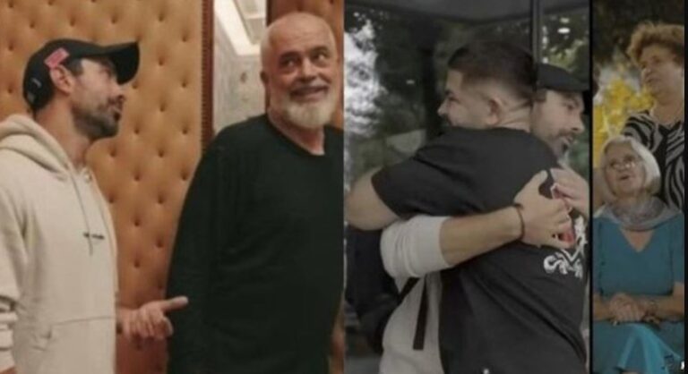 VIDEO/ Gazetarët nga Athina takohen me Ramën, reperin Noizy dhe me minoritetin grek në Dropull