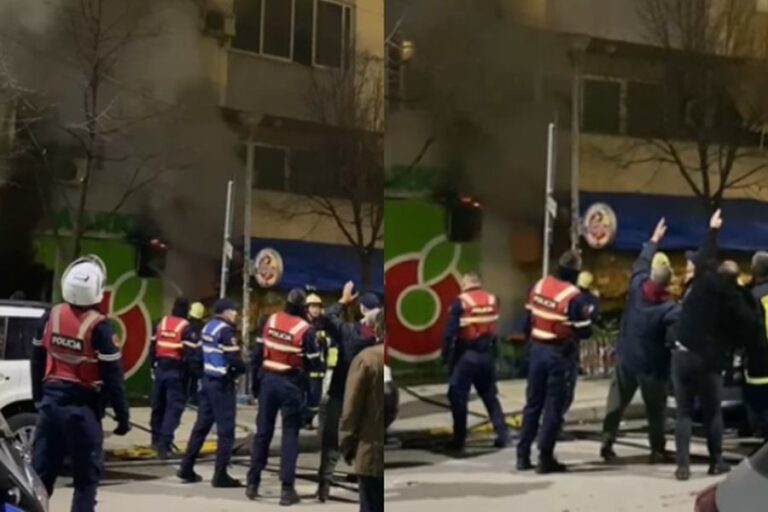 Vihet nën kontroll zjarri te pallati në Komunën e Parisit, një nënë dhe dy djemtë e saj kanë pësuar djegie