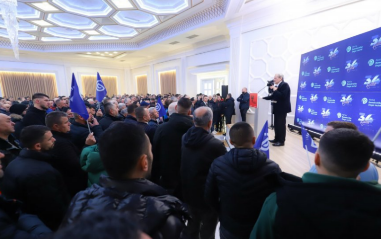 Berisha në Lezhë: Na përçanë, por ne u bashkuam edhe me fort!