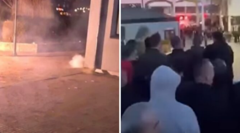 VIDEO/ Albin Kurti sulm*het me mjete piroteknike