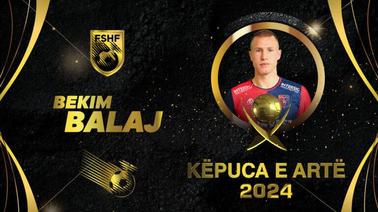 Çmimet nga FSHF/ Bekim Balaj fiton “Këpucën e Artë” 2024 në kampionatin “Abissnet Superiore”
