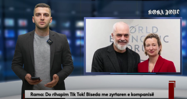 Rama: Do rihapim Tik Tok! Biseda me zyrtaren e kompanisë
