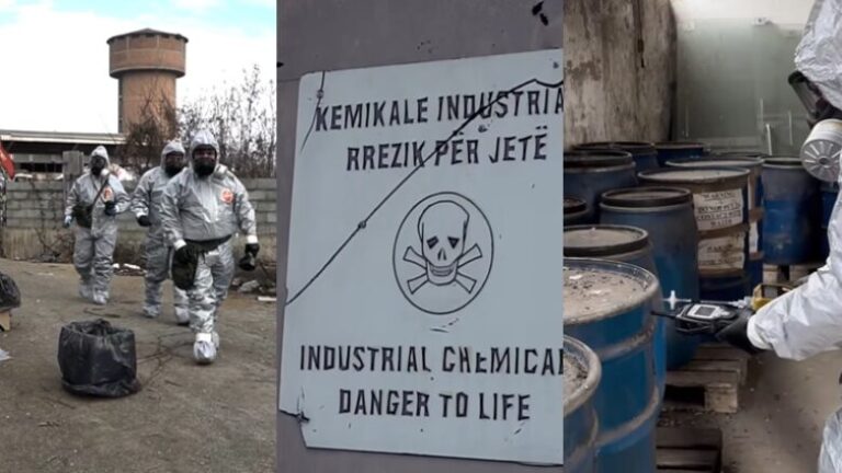 Rreziku kimik dhe radiologjik, ekipi italian i KFOR-it kryen kontrolle në një fabrikë në Pejë