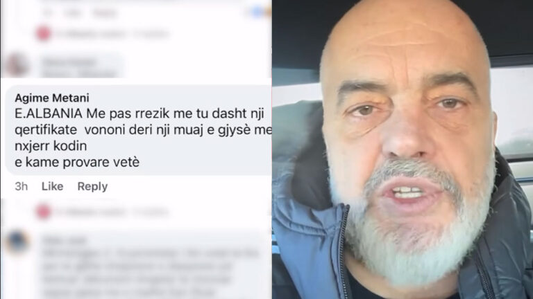Rama në “SY m’SY” sqaron qytetaren ankuese dhe bën bilancin e shërimeve që ofron e-Albania