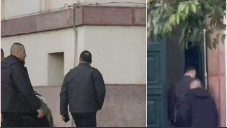 Protesta, ministri i Brendshëm Ervin Hoxha shkon në zyrë
