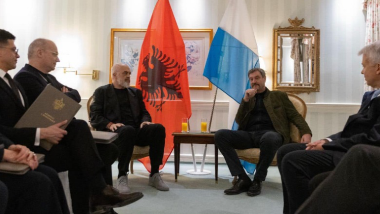 Rama në Mynih: Markus Söder, një mik i mirë i Shqipërisë