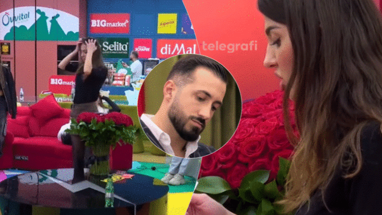 Jozi i dërgon lule dhe një letër, Loredana i hedh në pishinë