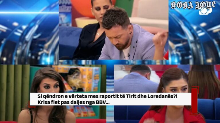 Si qëndron e vërteta mes raportit të Tirit dhe Loredanës?! Krisa flet pas daljes nga BBV…