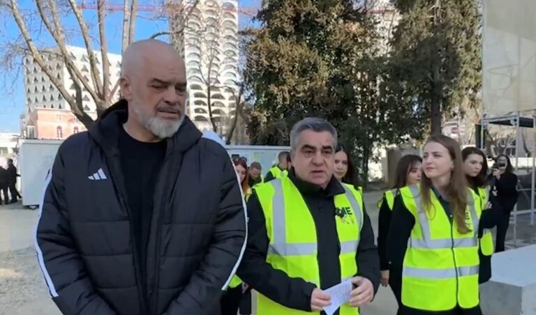 Rama në kantierin e Galerisë Kombëtare të Arteve që po zgjerohet me hapësira të reja për ekspozita