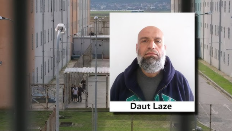 Daut Lazes iu desh gjysmë ore për të kapërcyer murin e burgut