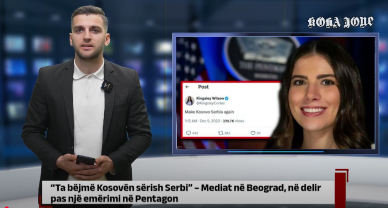 “Ta bëjmë Kosovën sërish Serbi”, mediat në Beograd në delir pas një emërimi në Pentagon