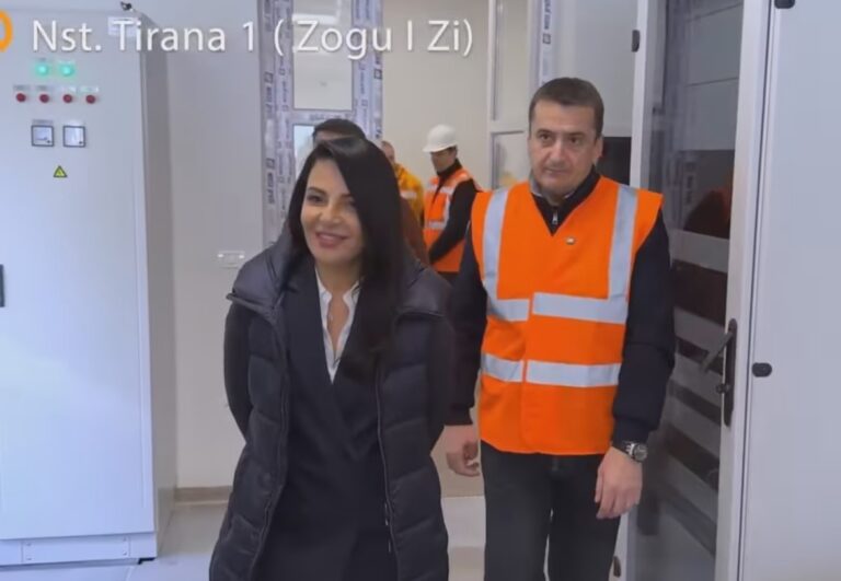Transformohet nënstacioni elektrik i Tiranës, zëvendëskryeministrja Balluku nxjerr pamjet