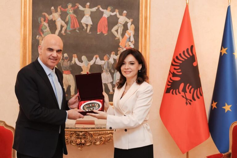 Kryeparlamentarja Spiropali pret në takim Sekretarin e Përgjithshëm të Këshillit të Europës, Alain Berset