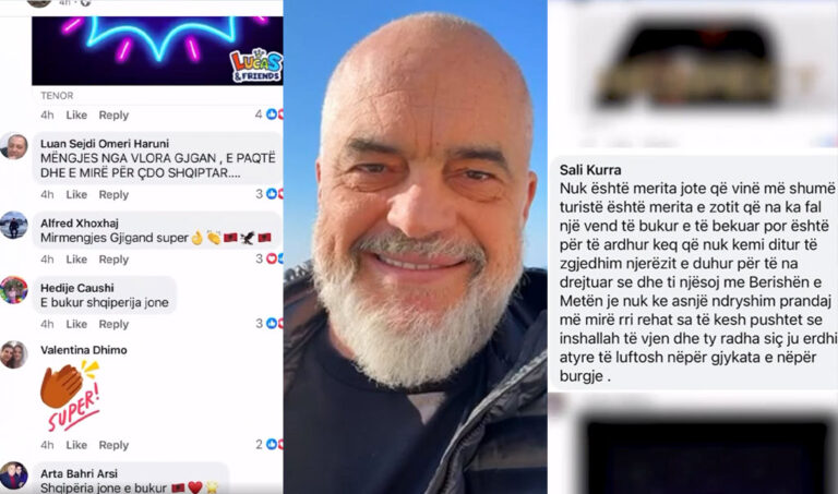 Rama replikë me qytetarin në rubrikën ‘Sy m’sy”: “Shqipërinë turistike e bëmë ne dhe askush tjetër”