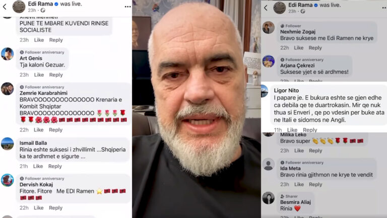 Rama debaton “SY m’SY” me një komentues për Kuvendin Rinor dhe investimet në Theth