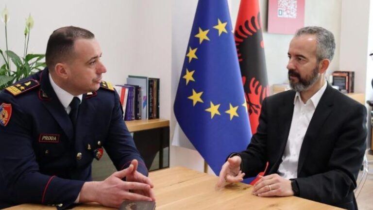 Numri një i Policisë së Shtetit takon Ilirian Celibashin e KQZ-së, në fokus siguria në zgjedhje