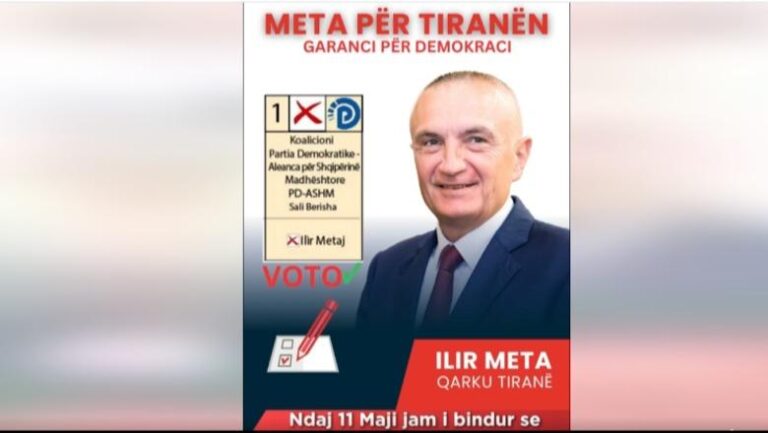 Audio mesazh nga qelia, Meta: Opozita merr 84 mandate